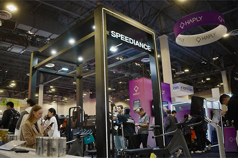 Stand Speediance au CES 2026
